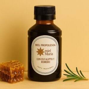 Miel Propolizada con Eucalipto y Romero